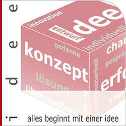 idee - alles beginnt mit einer idee